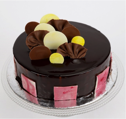 Choco Coin Truffle Cake